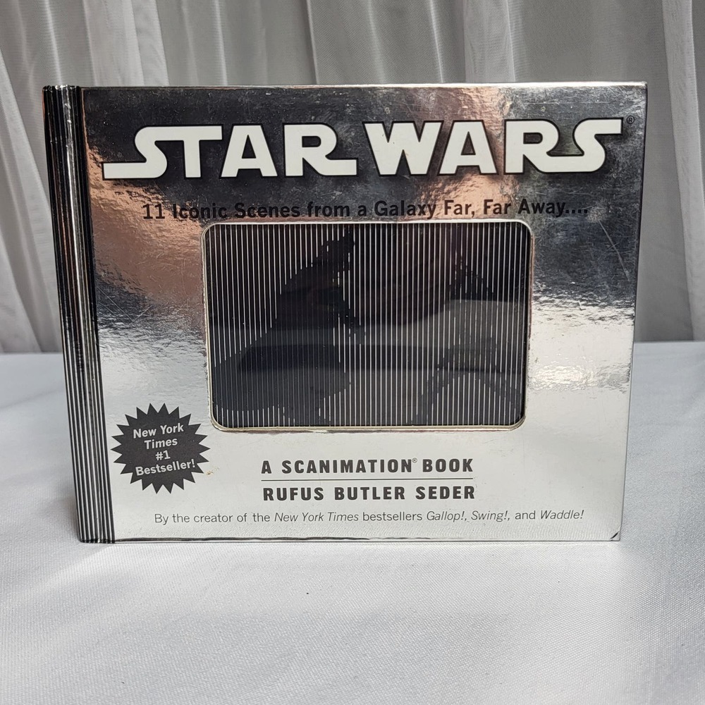 Star Wars A Scanimation Book Iconic Scenes from a Galaxy Far, Far Away RB Seder